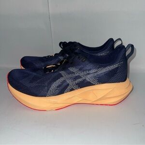 ASICS Running Shoes NOVABLAST 5 WIDE 1011B975.404 Midnight / Orange Glow